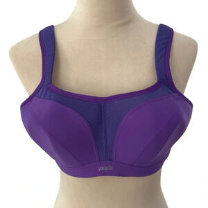 Panache Sports Bra Purple 38D Underwire High Support